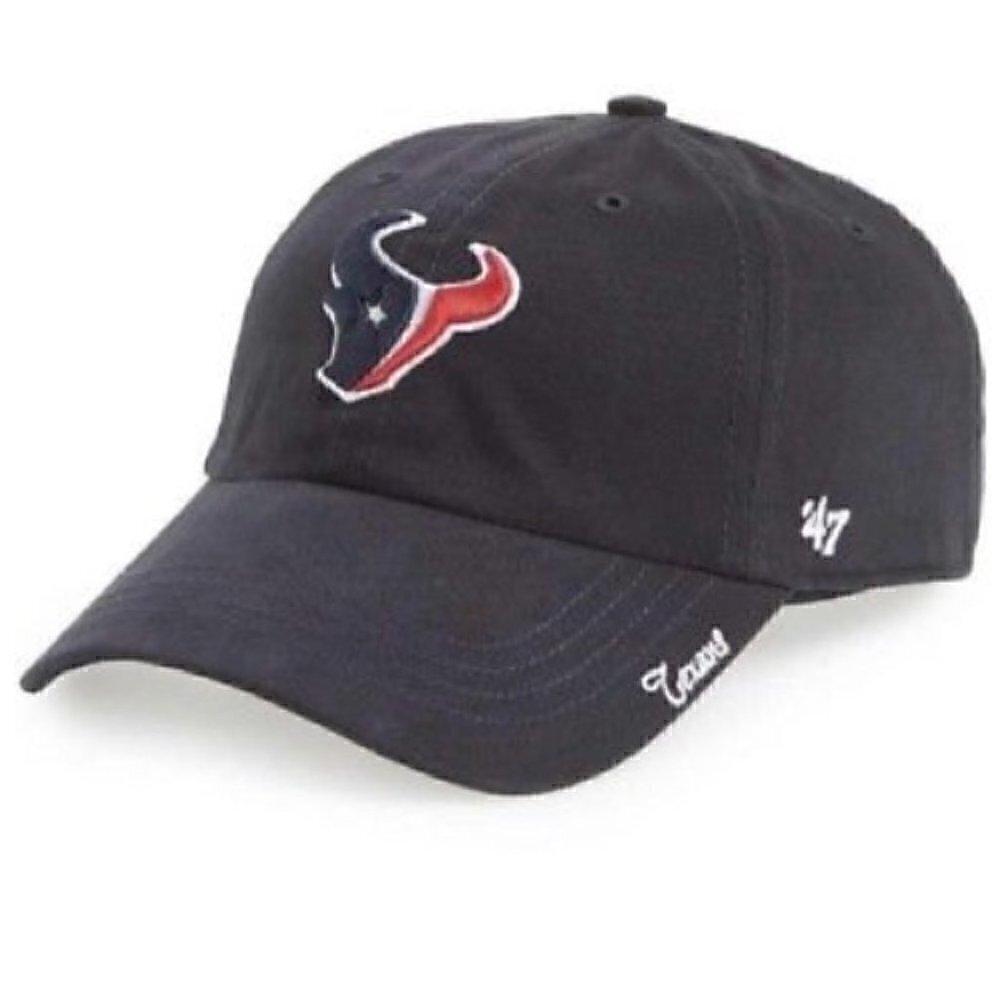 Texans ‘47 Cleanup Hat NWT One Size Women’s NFL Texas Football Blue